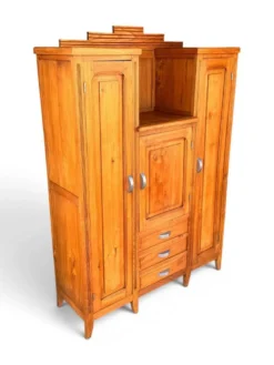 Armoire Art Déco asymétrique, vers 1940