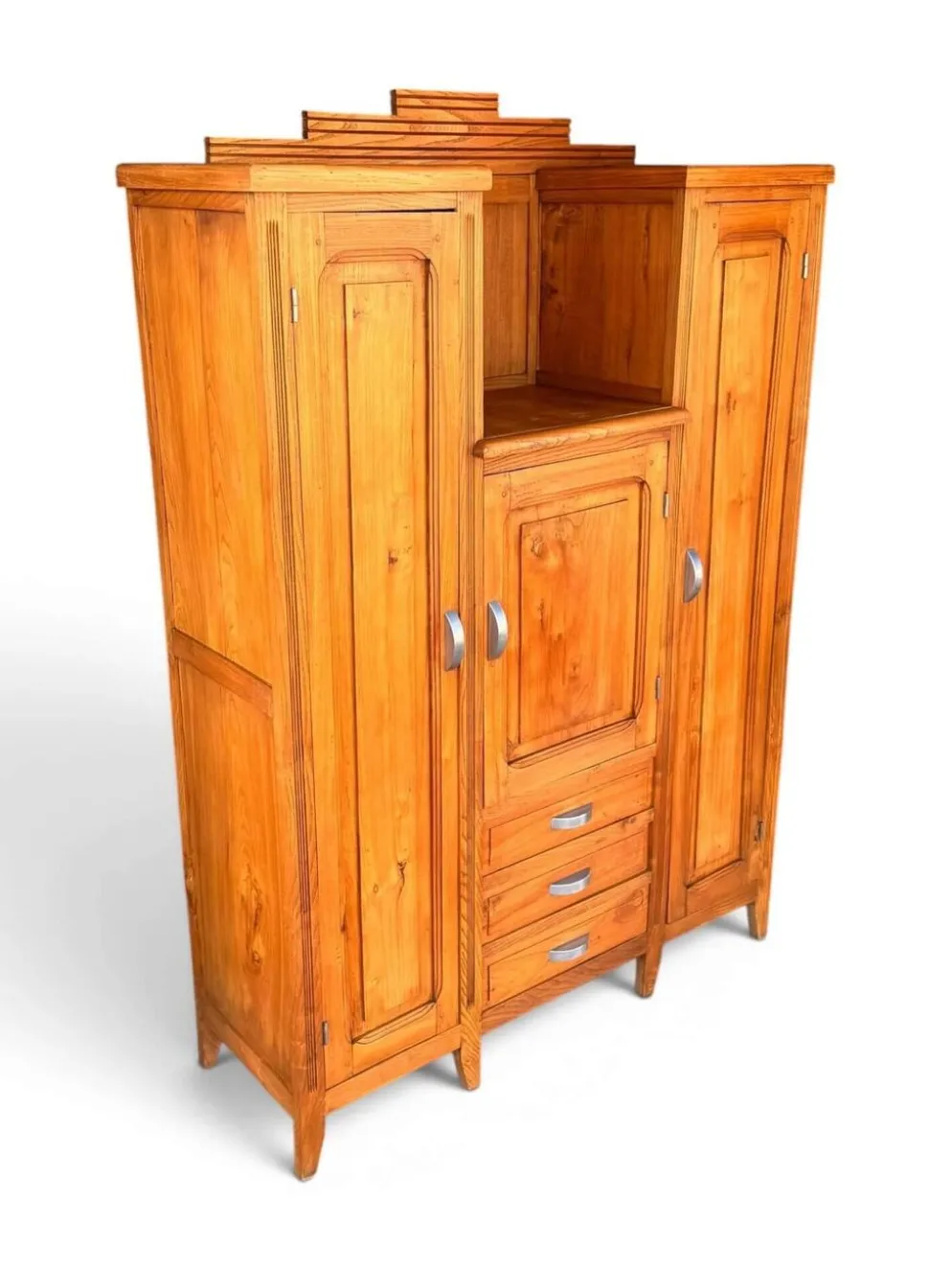 Armoire Art Déco asymétrique, vers 1940