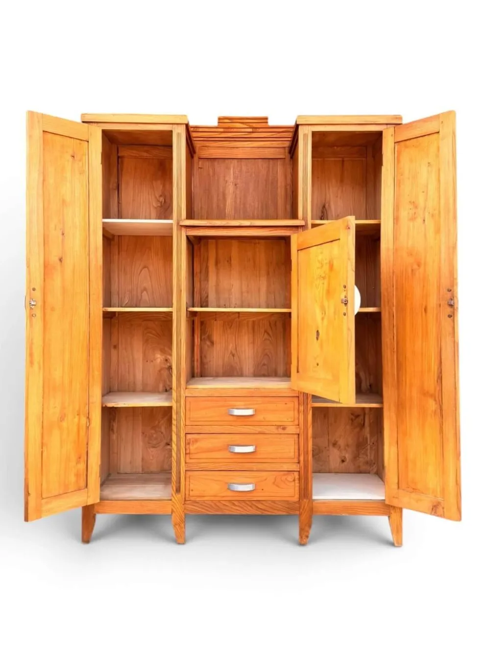 Armoire Art Déco asymétrique, vers 1940