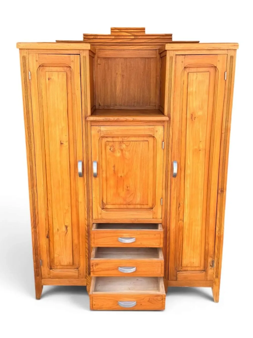 Armoire Art Déco asymétrique, vers 1940