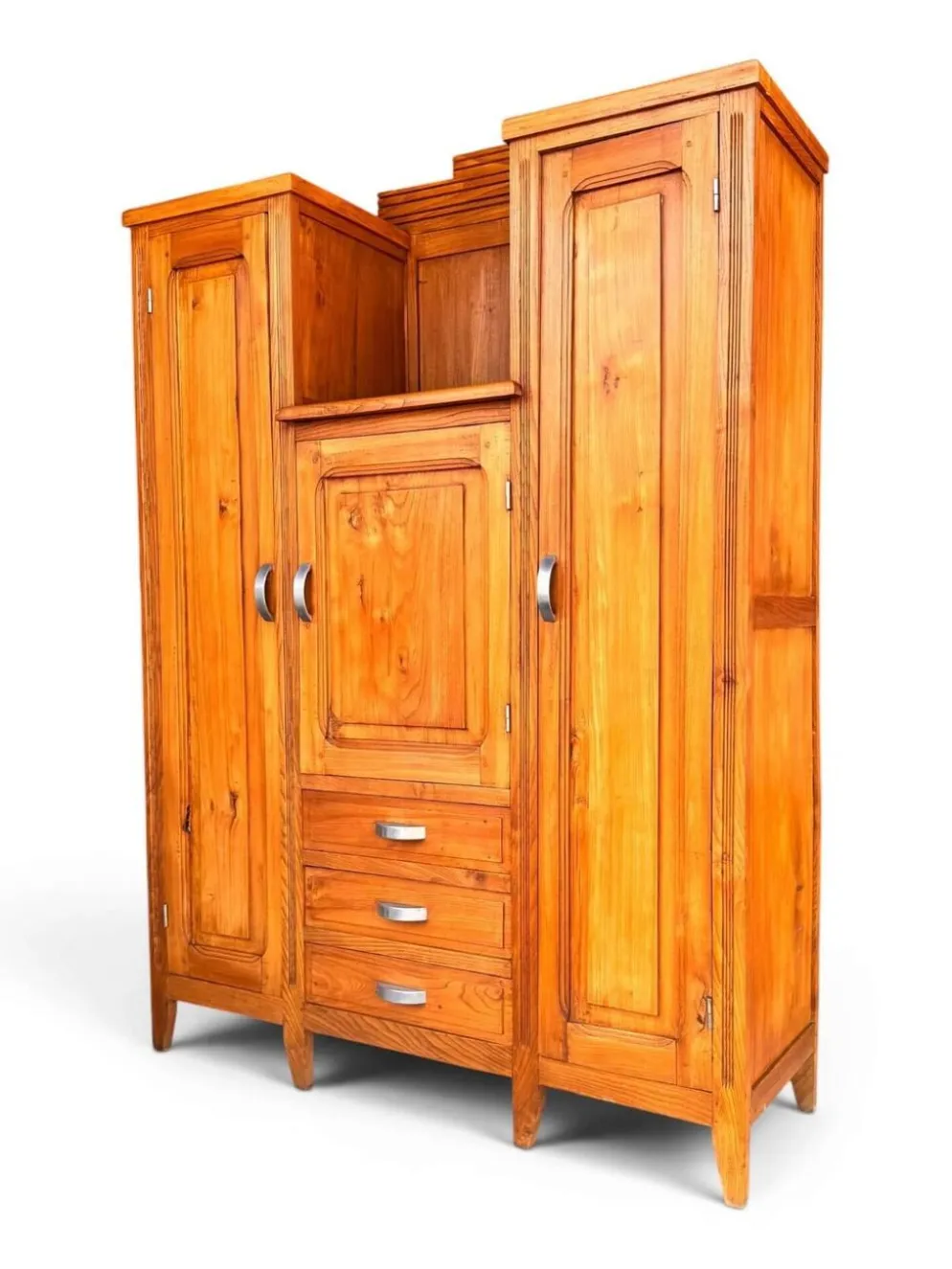 Armoire Art Déco asymétrique, vers 1940