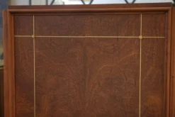 Armoire Art Déco en acajou mobilier d’art signé A. Bicchierini 1940’s