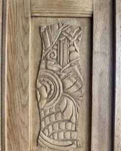 Armoire Art Déco en chêne (rénovée)