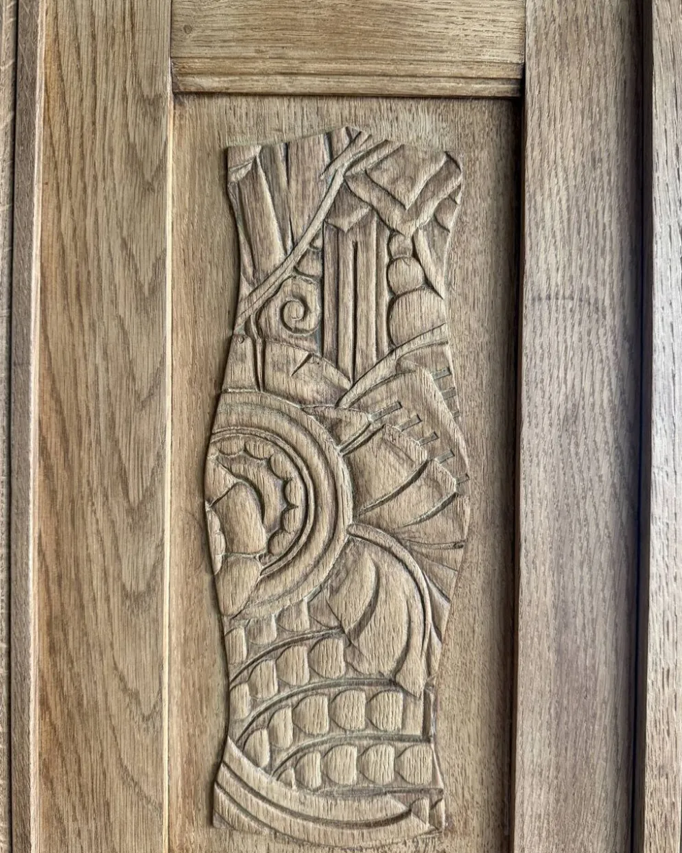 Armoire Art Déco en chêne (rénovée)