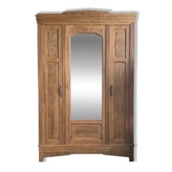 Armoire Art Déco en chêne (rénovée)