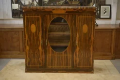 Armoire Art Déco néo-classique en placage d’ébène 1930’s