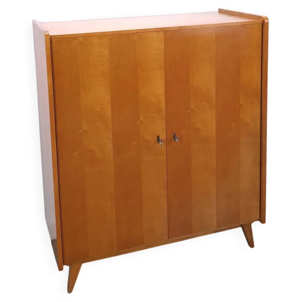 Armoire avec étagères et tiroirs, meuble de rangement