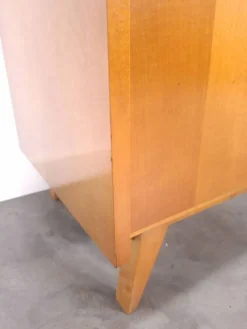 Armoire avec étagères et tiroirs, meuble de rangement