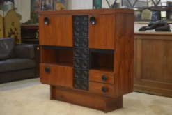 Armoire/bar brutaliste De Coene 1970’s