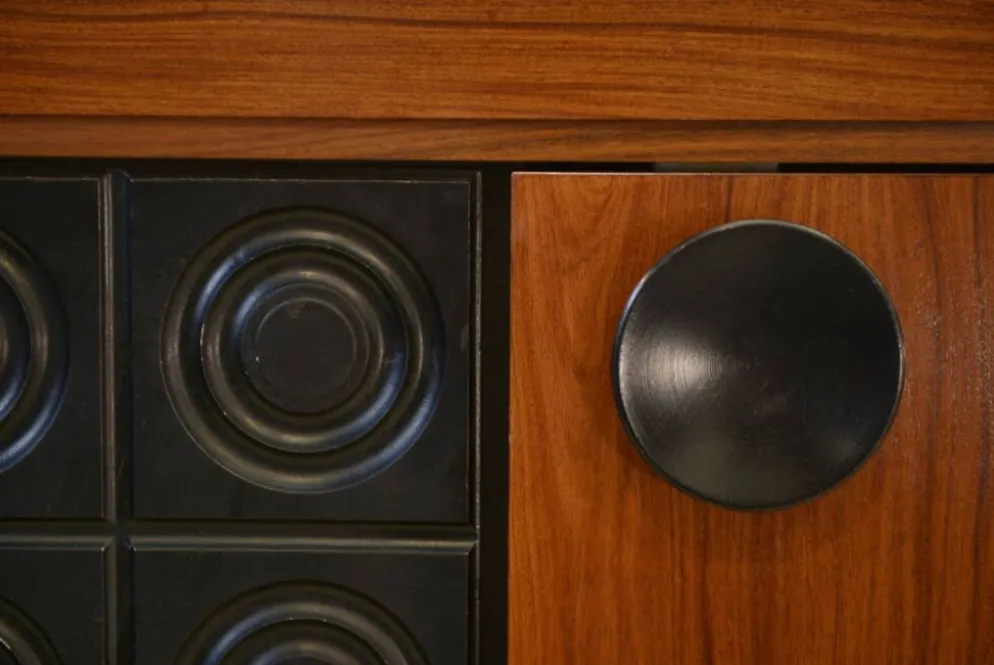 Armoire/bar brutaliste De Coene 1970’s