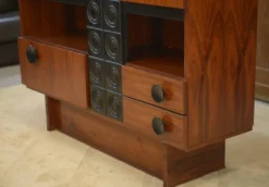 Armoire/bar brutaliste De Coene 1970’s