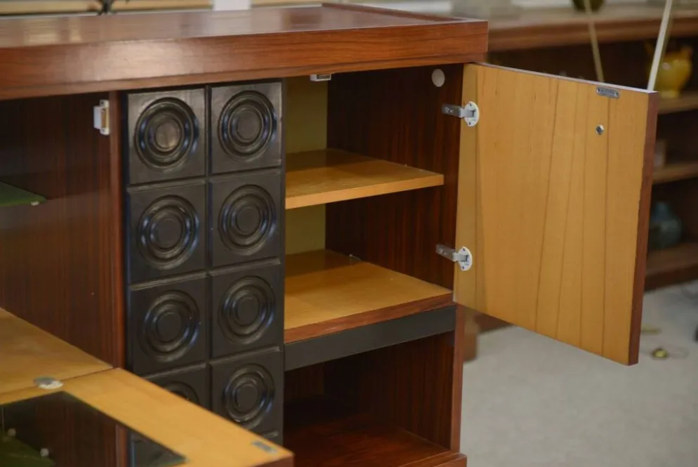 Armoire/bar brutaliste De Coene 1970’s
