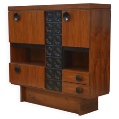 Armoire/bar brutaliste De Coene 1970’s