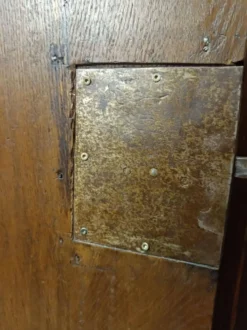 Armoire baroque en chêne, Europe du Nord vers 1730-50
