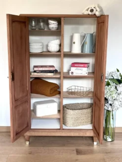 Armoire bibliothèque vintage