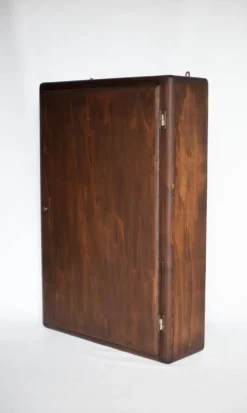 Armoire bois murale, penderie murale vintage, meuble de rangement, dressing, déco