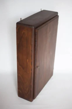 Armoire bois murale, penderie murale vintage, meuble de rangement, dressing, déco