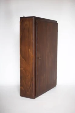 Armoire bois murale, penderie murale vintage, meuble de rangement, dressing, déco