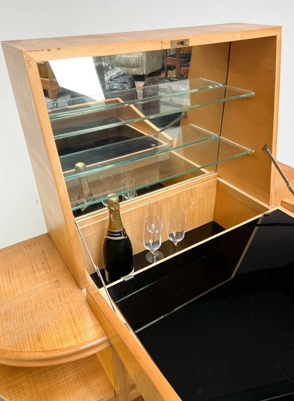 Armoire à boissons et bar vintage, années 1950