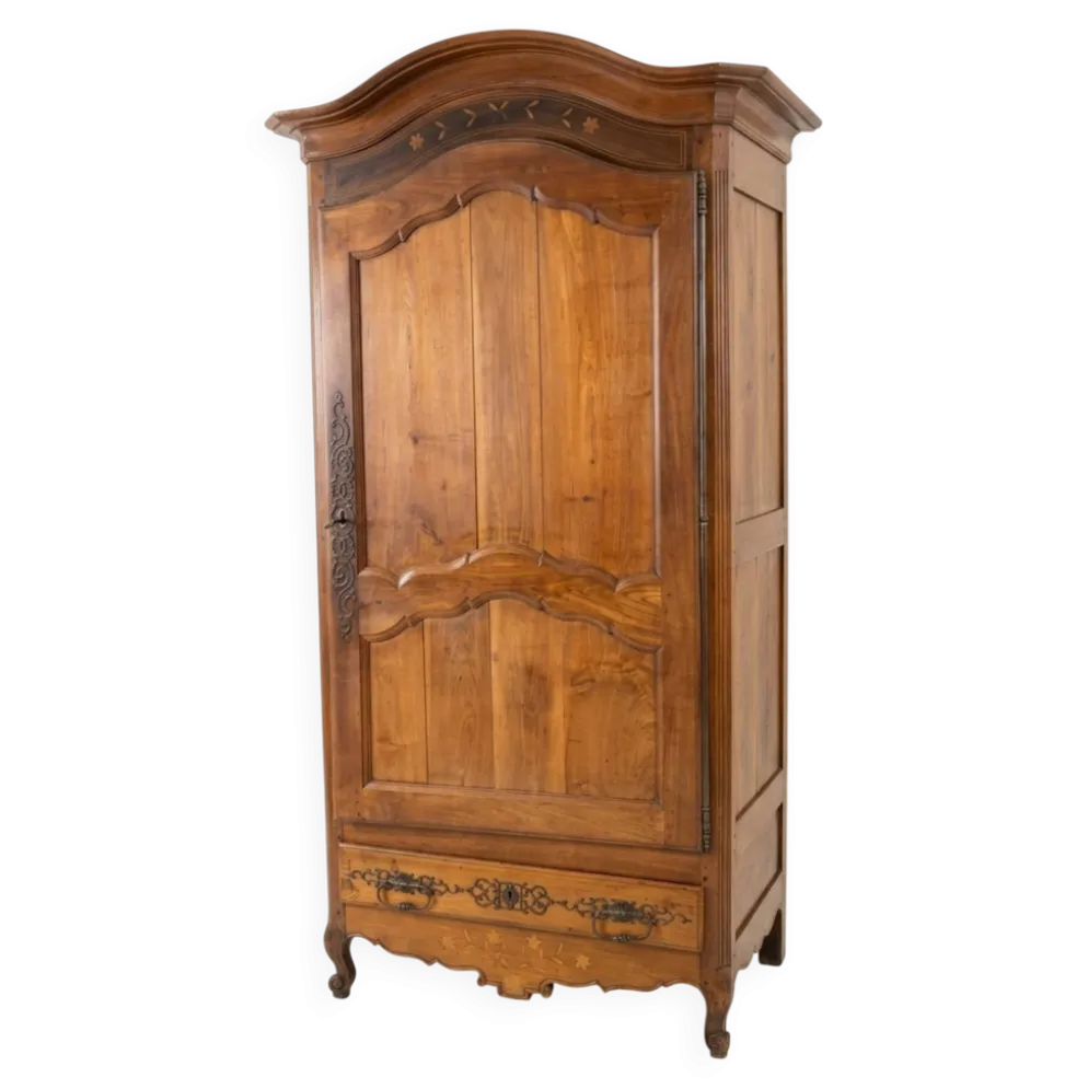 Armoire Bonnetière en noyer 18 eme