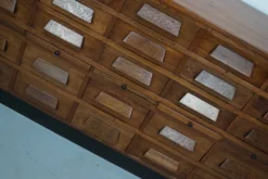 Armoire / Cabinet de pharmacie en chêne allemand ou buffet, années 1930