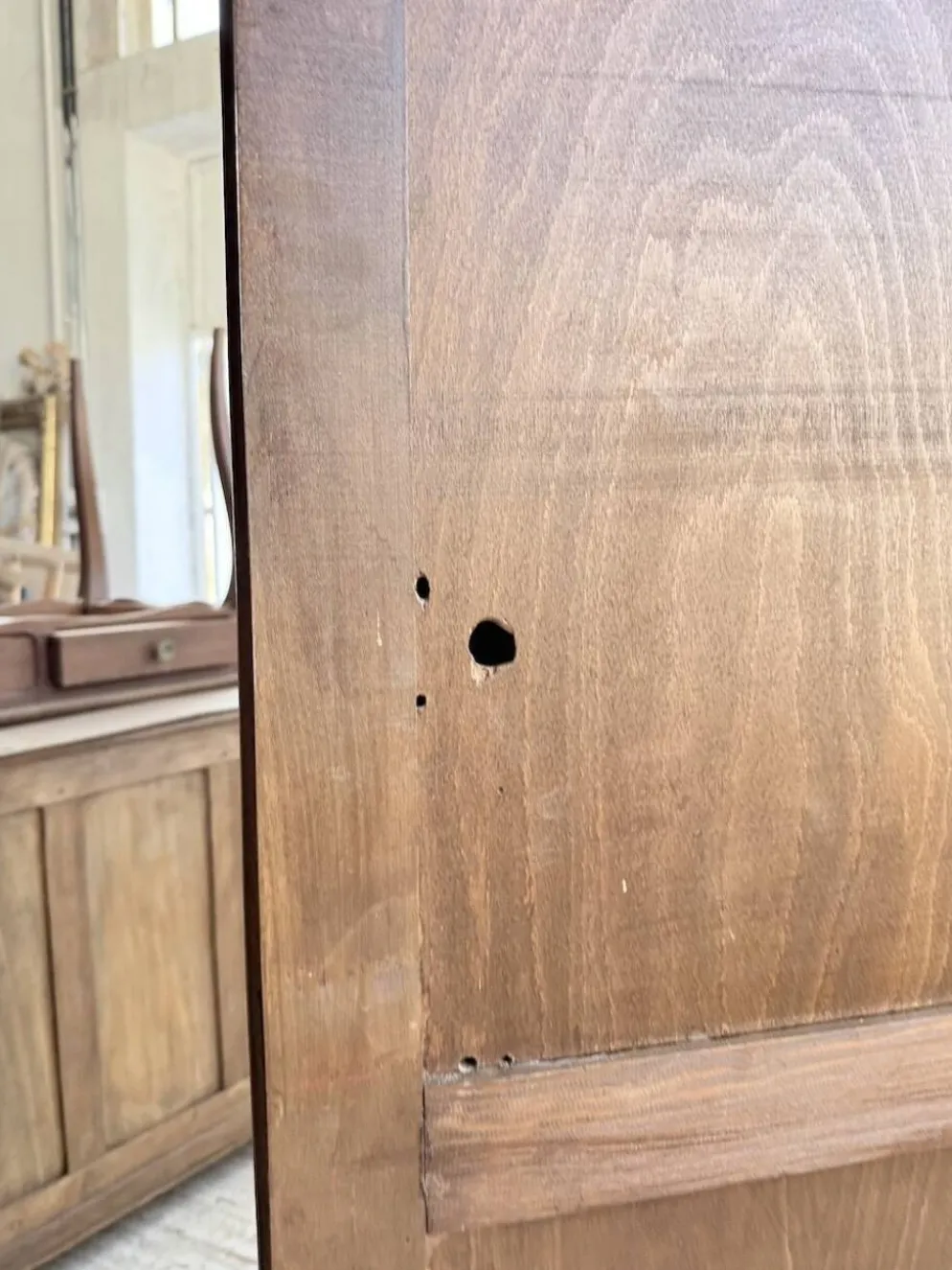 Armoire chêne « basque » dudouyt