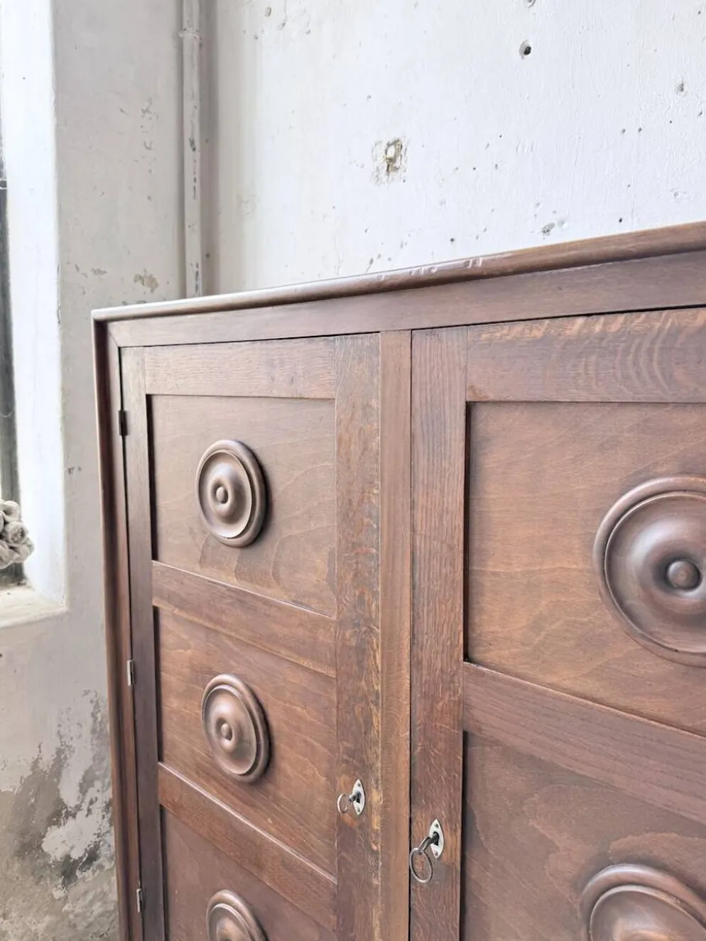 Armoire chêne « basque » dudouyt
