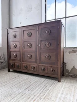 Armoire chêne « basque » dudouyt