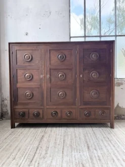 Armoire chêne « basque » dudouyt
