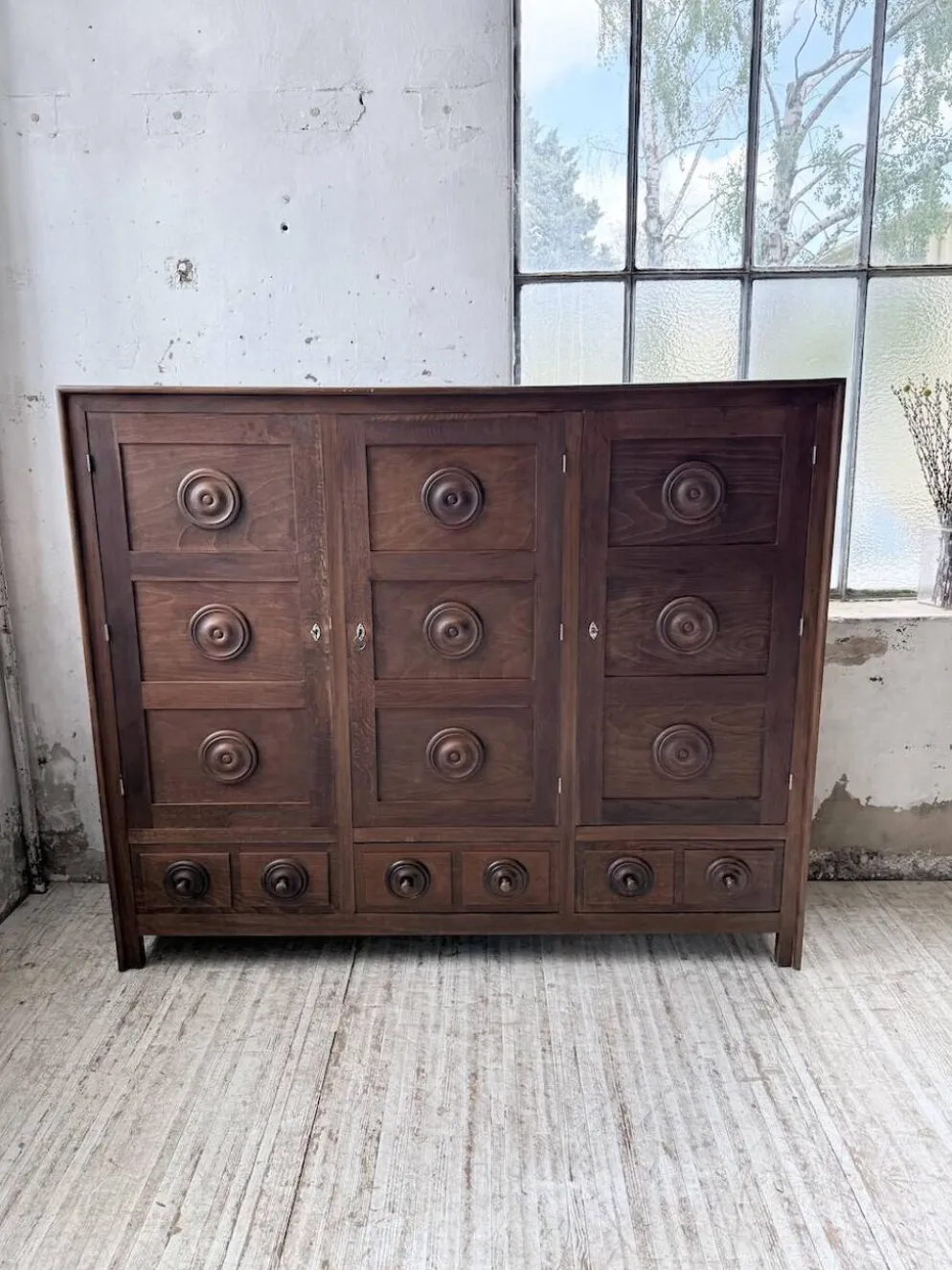 Armoire chêne « basque » dudouyt