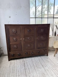 Armoire chêne « basque » dudouyt