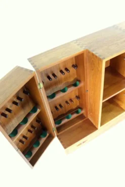 Armoire à clés Bramin / armoire à bijoux design danois en teck