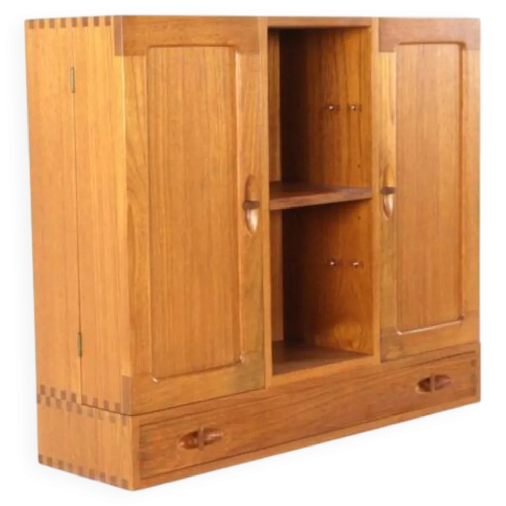 Armoire à clés Bramin / armoire à bijoux design danois en teck