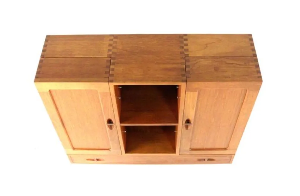 Armoire à clés Bramin / armoire à bijoux design danois en teck