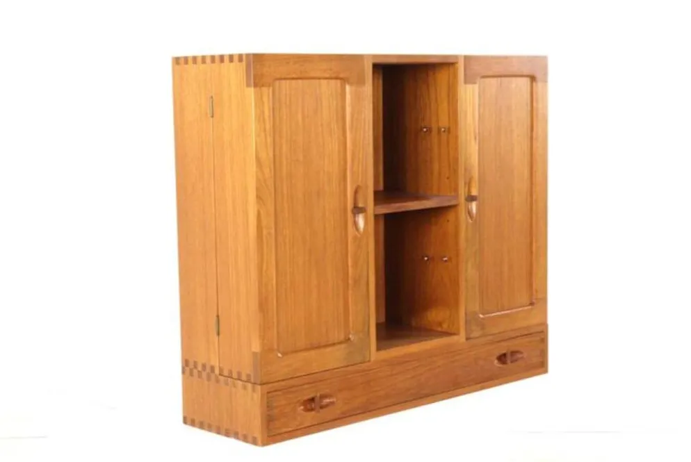 Armoire à clés Bramin / armoire à bijoux design danois en teck