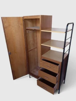 Armoire Combinée Moderniste - Années 50/60