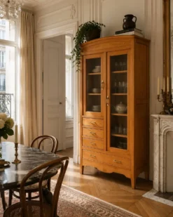Armoire commode parisienne vitré d'hôtel 1930