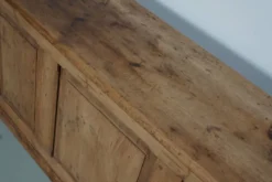 Armoire d'apothicaire / comptoir de magasin rustique en pin allemand vintage, années 1930
