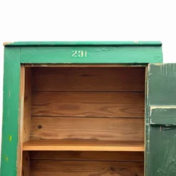 Armoire d’atelier verte 1940