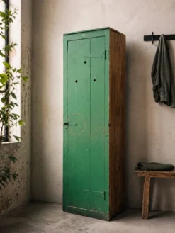 Armoire d’atelier verte 1940