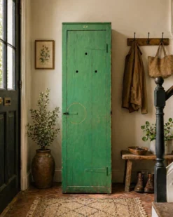 Armoire d’atelier verte 1940