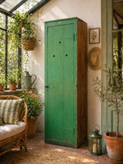 Armoire d’atelier verte 1940