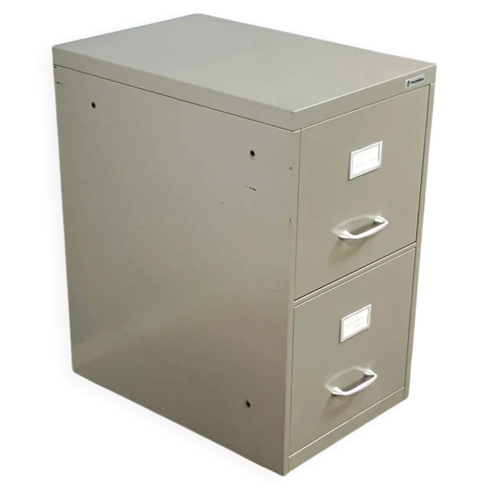 Armoire de bureau ou d'atelier par Pohlschröder, acier peint, années 1970
