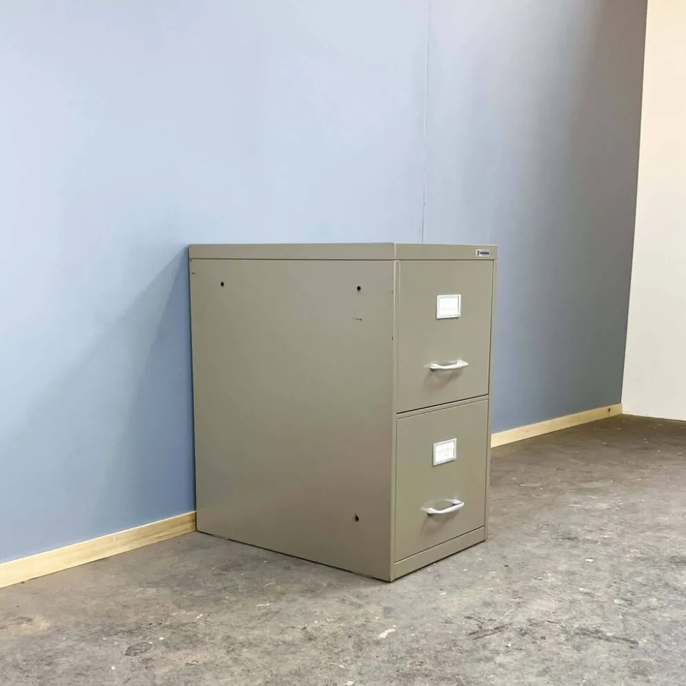 Armoire de bureau ou d'atelier par Pohlschröder, acier peint, années 1970