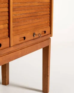 Armoire de classement en chêne suédois, début des années 1900