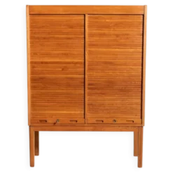 Armoire de classement en chêne suédois, début des années 1900