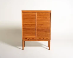 Armoire de classement en chêne suédois, début des années 1900