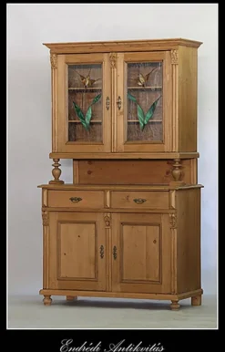 Armoire de cuisine en pin, années 1920