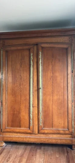 Armoire de mariage normande en chêne