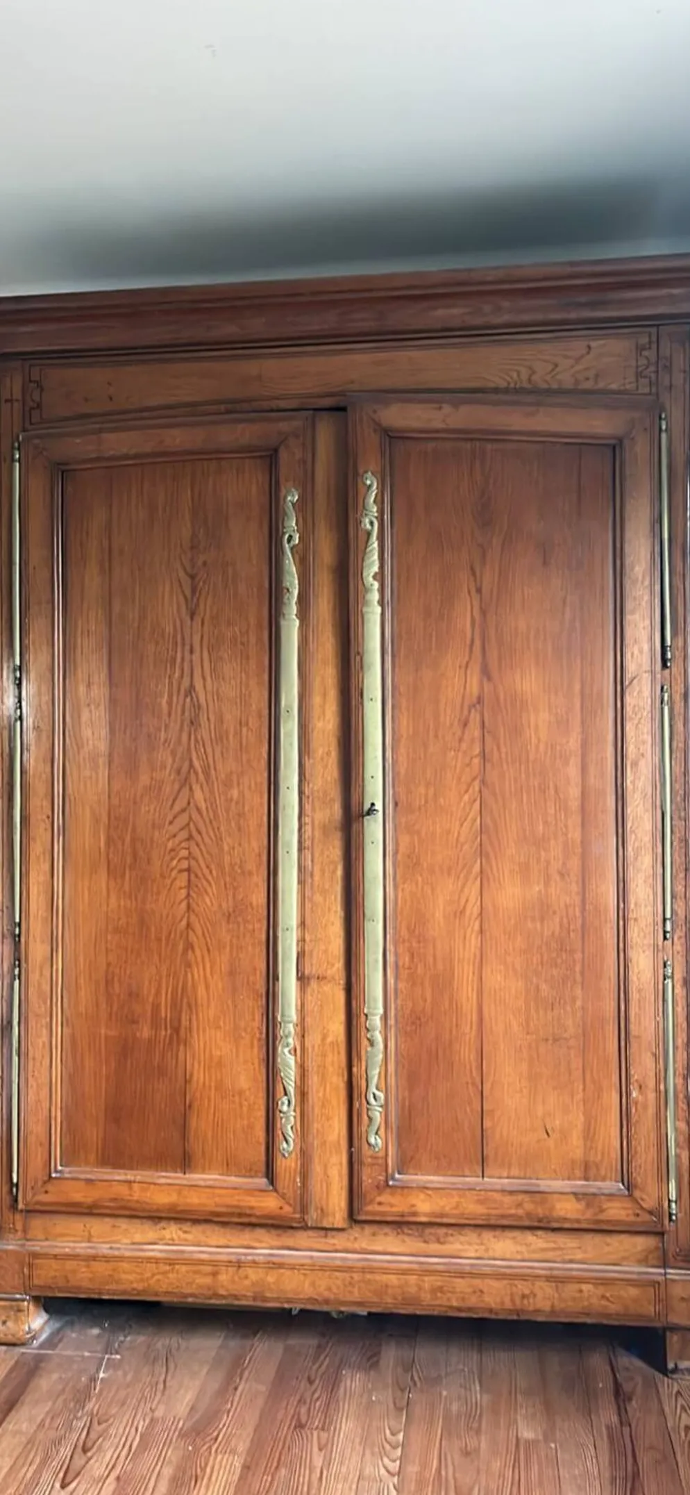 Armoire de mariage normande en chêne